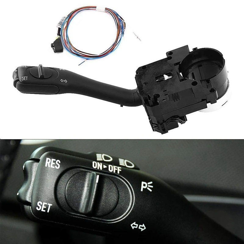 

Cruise Control Switch, Cruise Control System Stalk Switch & Harness for Golf/GTI MK4 Jetta Passat B5 18G-953-513-A 18G953513A