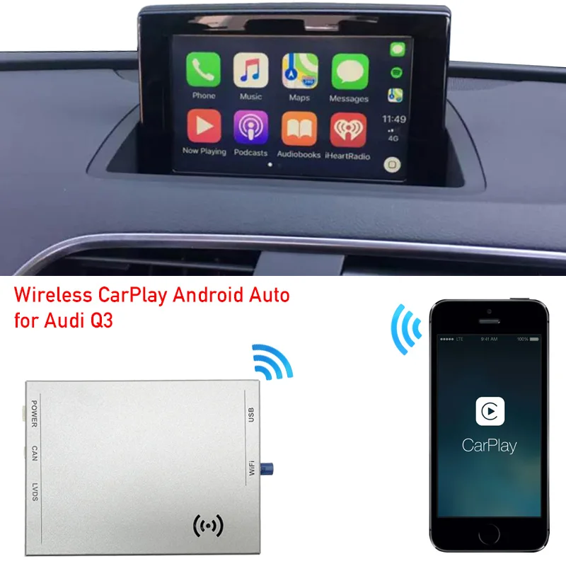 Радиомонитор Q3 обновленная Беспроводная активация ОС carplay android автообновление