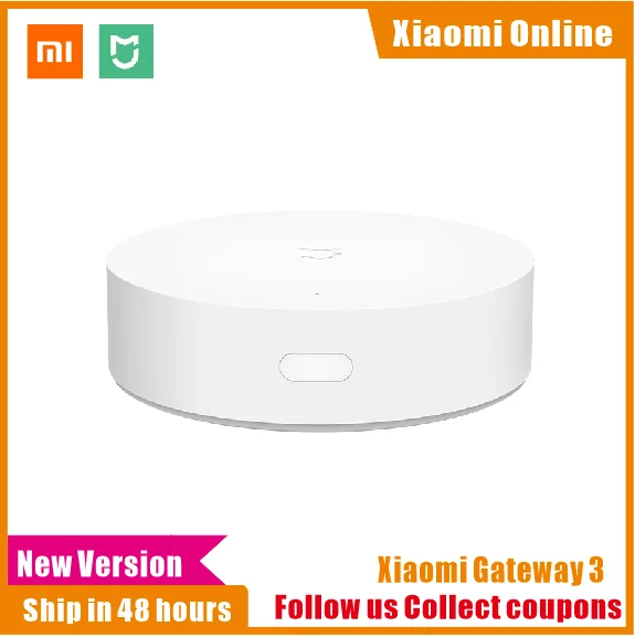 Новый многофункциональный шлюз Xiaomi Mijia 2/3 интеллектуальная система сигнализации