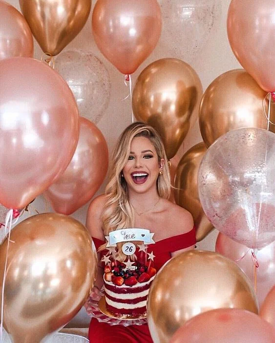 14 штук шар цвета розового золота свадебные украшения Globos вечерние на день