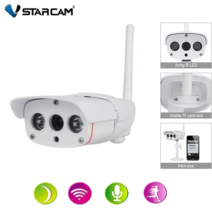 VStarcam C16SWIP Водонепроницаемая IP67 FULL HD 1080P Беспроводная ip камера ИК Ночное Видение