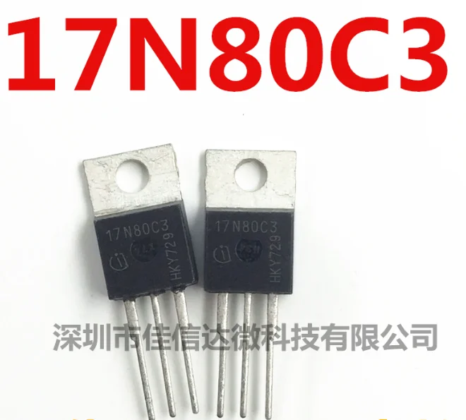 

MeiMxy 5 шт. SPP17N80C3 TO-220 SPP17N80 TO220 17N80 17N80C3