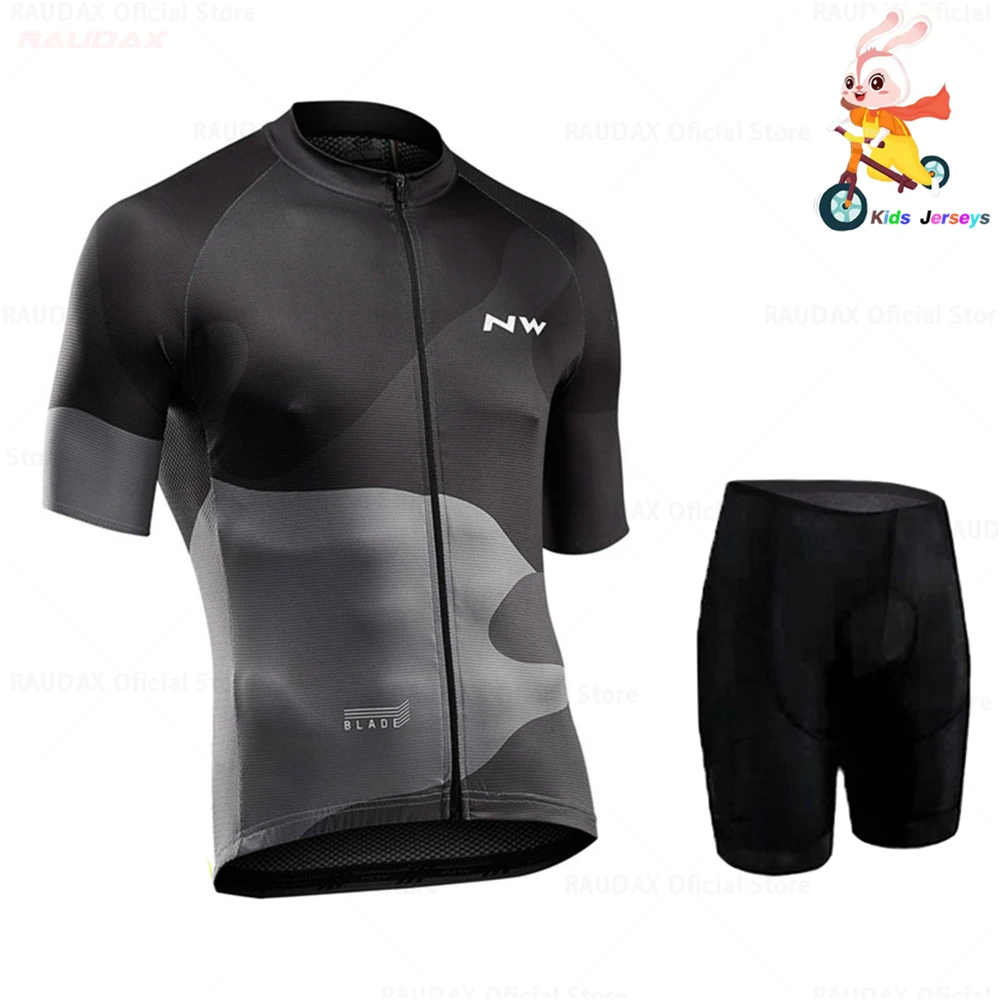Детский комплект для велоспорта Pro Team Northwave Cycle Jersey Mtb с коротким рукавом, Майки для велоспорта, одежда для девочек и мальчиков, велосипедная одежда