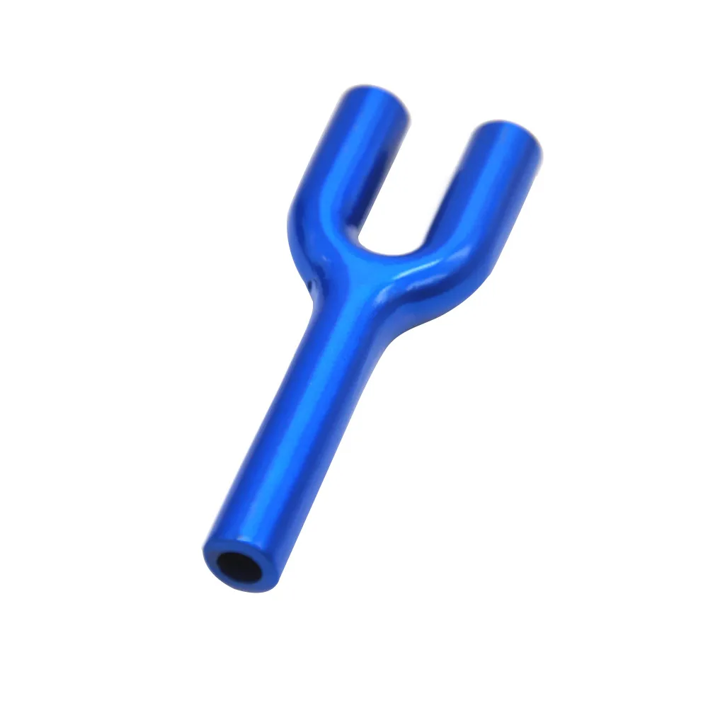 Металлическая труба Ÿ образная цветная портативная металлическая двойная