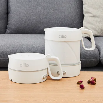 

1L Electric Small Travel Portable Foldable Silicone Automatic Kettle Household Small Household Appliances 220/110V