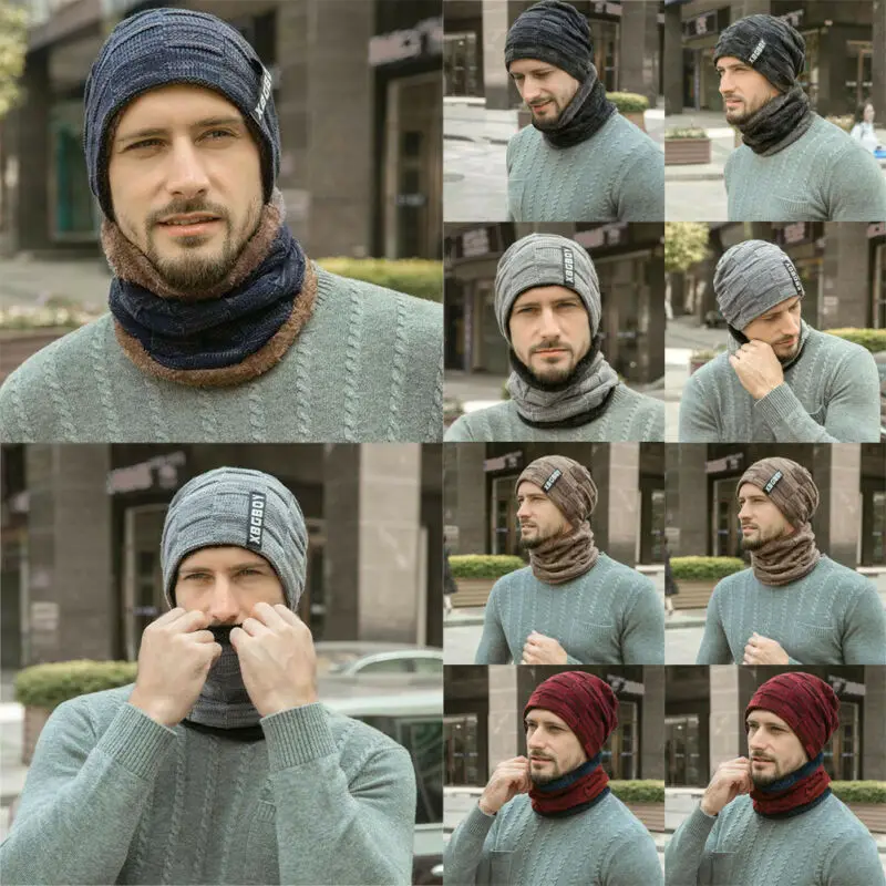 Зимняя шапка Skullies Beanies шапки зимние шапки для мужчин и женщин шерстяной шарф мужская шапка