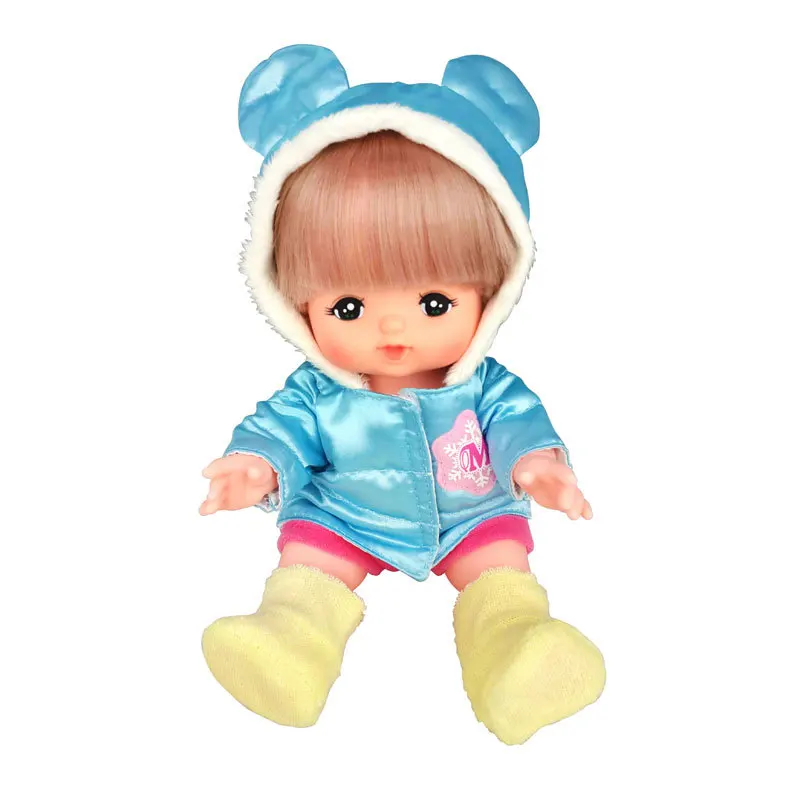 Mi Lu кукла mellchan одежда аксессуары Медвежонок шляпа пальто набор 512722