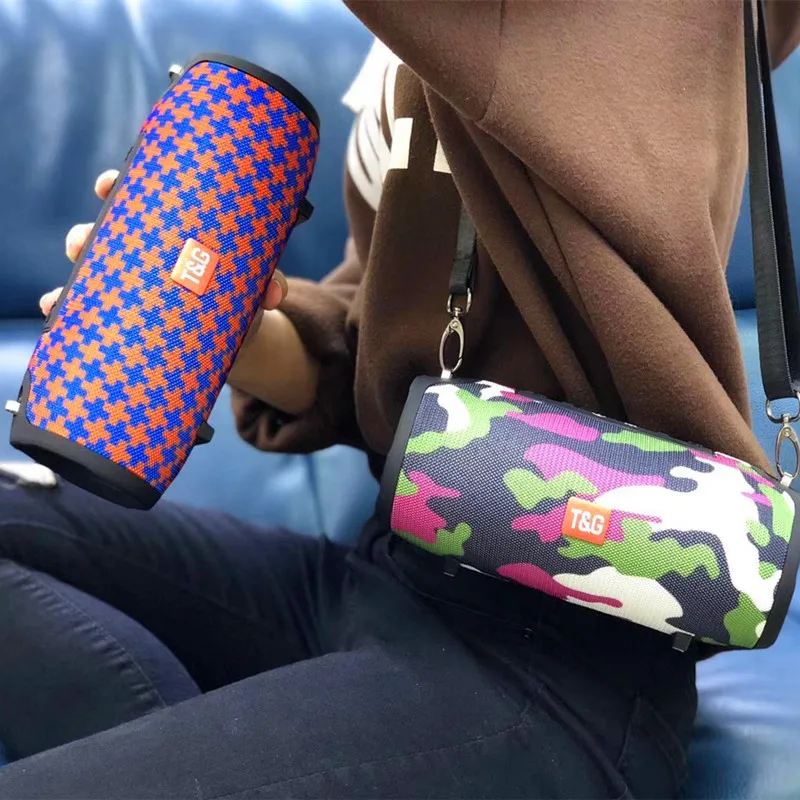 Беспроводная Bluetooth-колонка с супер басами водонепроницаемая портативная уличная