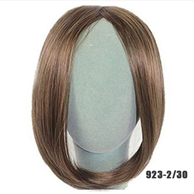 LANLAN обе стороны разделены на длинные челки волосы патч Невидимый коврик волосы патч заменить утолщенные парики длинные прямые волосы патч - Цвет: 923-2I30