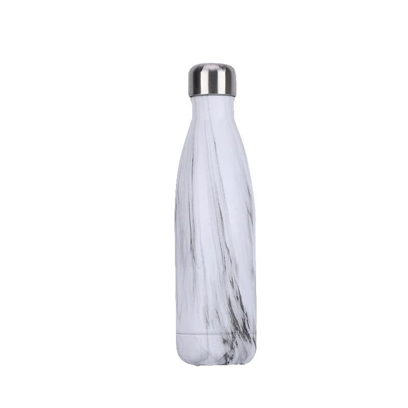 MW - 500ml A Голубое небо из нержавеющей стали с двойными стенками вакуумные кувшины изолированные бутылки для воды кофе чайник путешествия напиток термосы - Цвет: MW - 500ml A