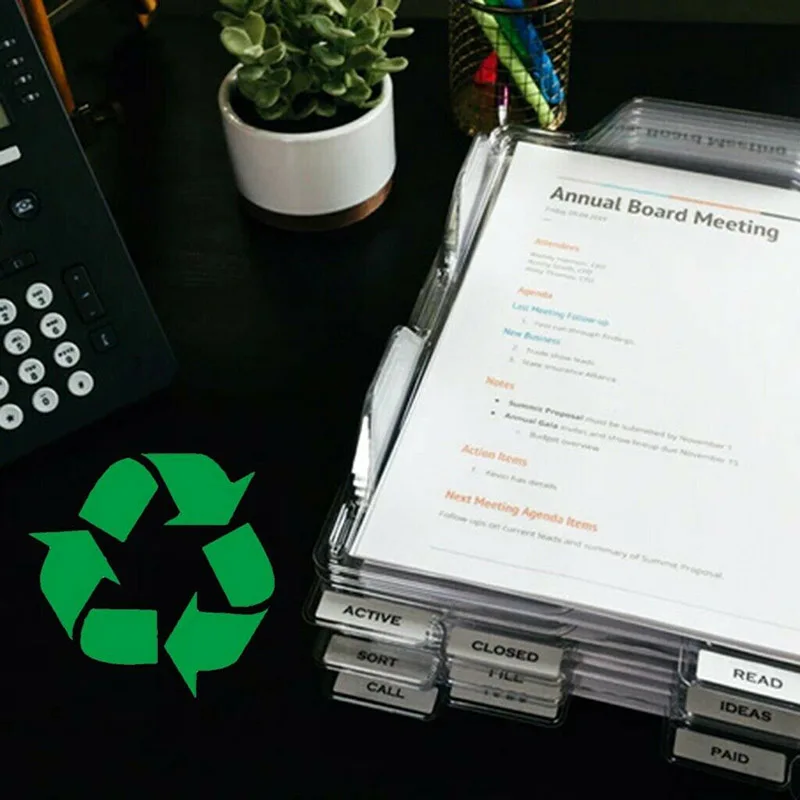 

4PCS Office File Organizers A New Way to Sort File and Store Multifunctional Storage Rack Hi 888