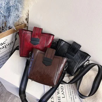 

Bucket Bag 2019 New Style Korean-style Versatile Handbag Shoulder Bag luxury handbags women bags designer women messenger bags