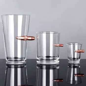 

2 Pcs/lot luxury fashion home lead-free whiskey glass high quality party club wine glass cup for whiskey 0910-01