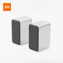 Xiaomi Беспроводная Bluetooth Колонка Беспроводная Soundbox колонка с микрофоном с двумя 12 Вт приводами стерео бас динамик для ПК ТВ ноутбуков телефонов