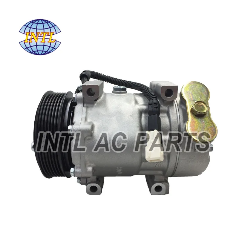 Компрессор кондиционера Sanden 1237 1211F 1211 для PEUGEOT 206 607 406 806 807 EXPERT LANCIA ZETA CITROEN C5 C8 FIAT