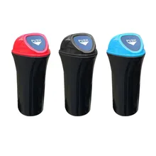 Легко демонтировать портативный автомобиль сумка для хранения аксессуары авто дверь заднее сиденье козырек мусорное ведро с пружинным чехлом