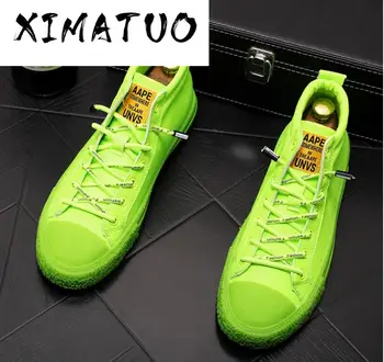 

New style Fashion High Top Men Embroidery Spikes Sneakers Shoes Luxury Designer Rivets Flat Walking Shoe Party Wedding