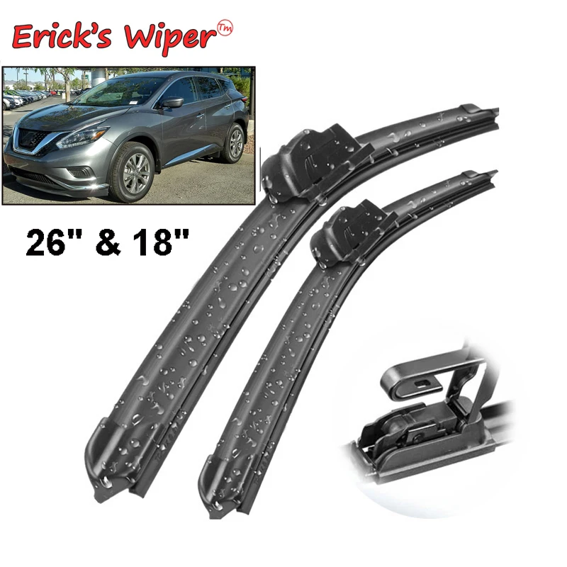 Erick's Wiper LHD Front Wiper Blades For Nissan Murano Z52 MK3 2014