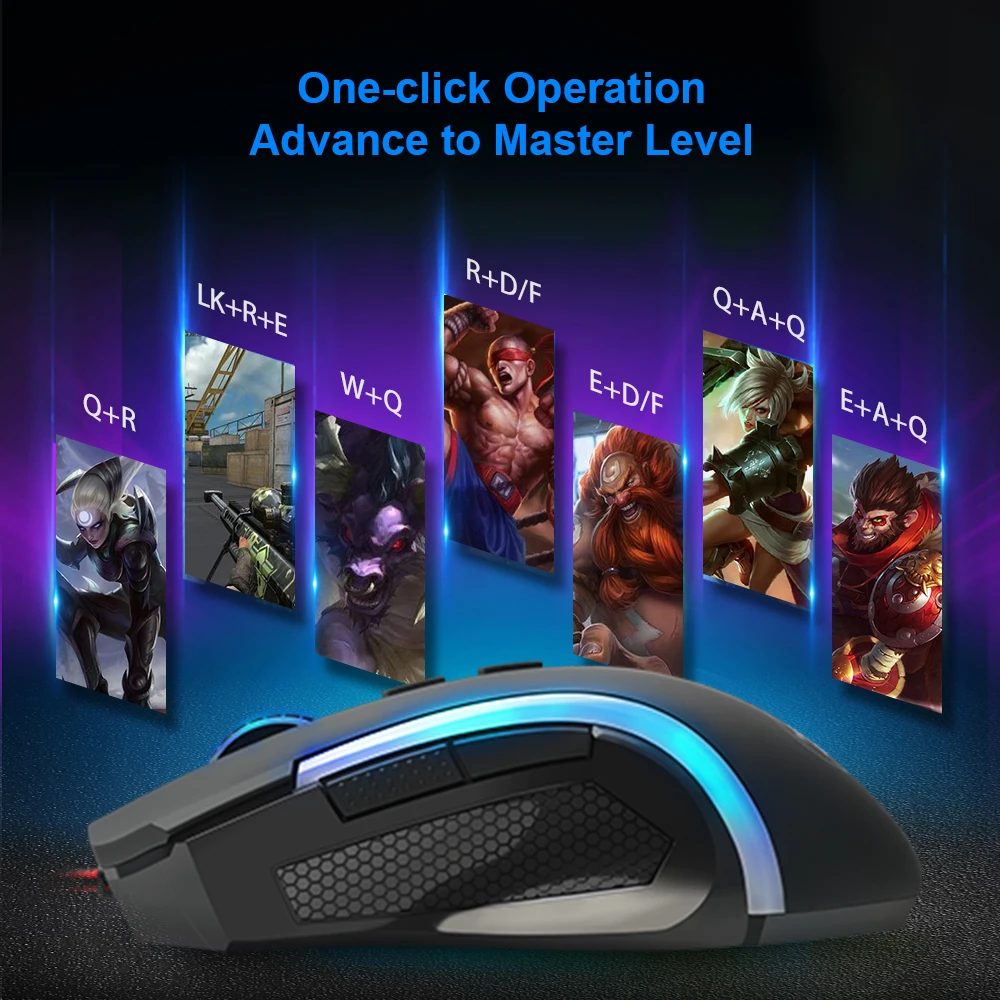 Redragon Griffin M607 Usb Wired Gaming Computer Mouse 7200dpi 6 Buttons 7 Color Mice Backlit Rgb Programmable Ergonomic Pc Gamer Redragon Gaming Mouse 7200 Dpigaming Mouse Aliexpress