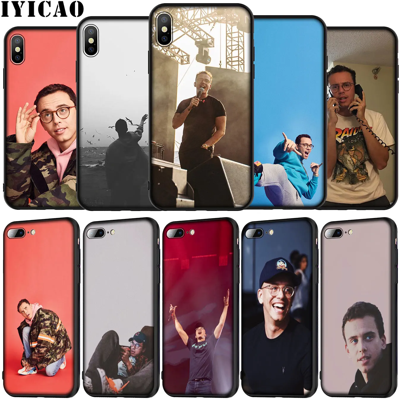 IYICAO Everybody Logic YSIV Soft Silicone Phone Case for iPhone 12 Mini XR X XS 11 Pro Max 5 5S SE 6 6S 7 8 Plus Black TPU Cover | Мобильные