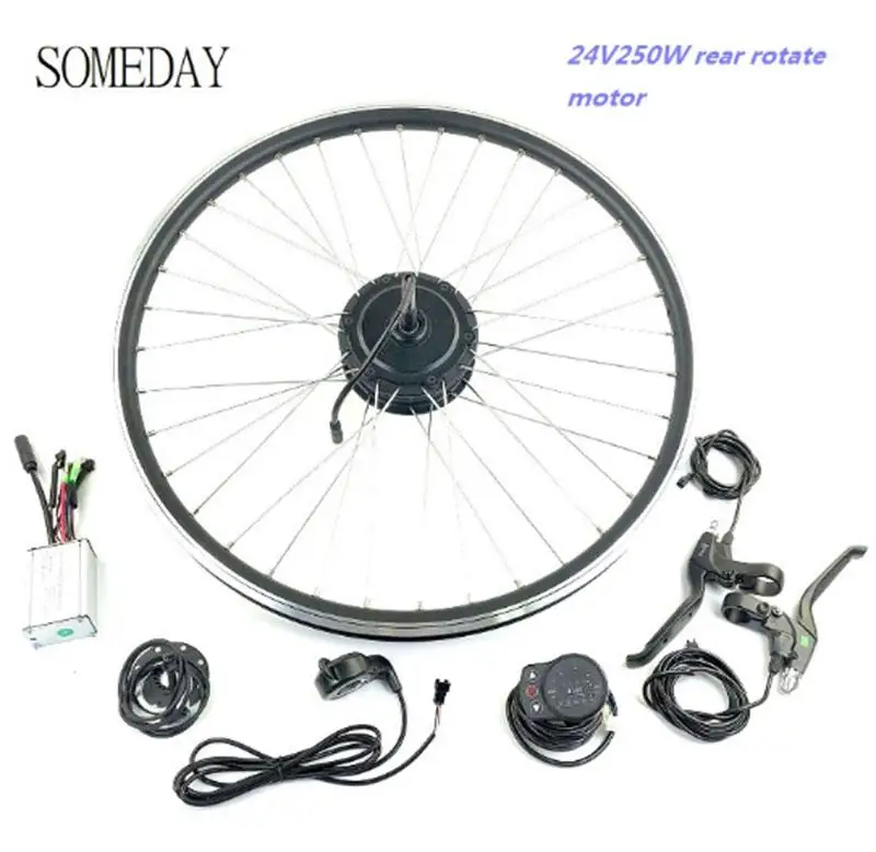 ^*Best Offers SOMEDAY 24V250W ELECTRIC BICYCLE CONVERSION KIT Rear Rotate Hub Motor Wheel 16-28/29inch 700c Wheel with KTLED900S Display ^*Best Offers SOMEDAY 24V250W ELECTRIC BICYCLE CONVERSION KIT Rear Rotate Hub Motor Wheel 16-28/29inch 700c Wheel with KTLED900S Display