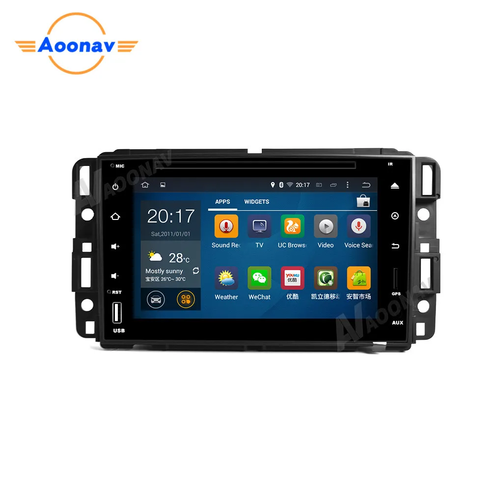 Автомагнитола 2 din на android стереопроигрыватель для GMC Chevrolet Chevy Yukon Tahoe Suburban Sierra