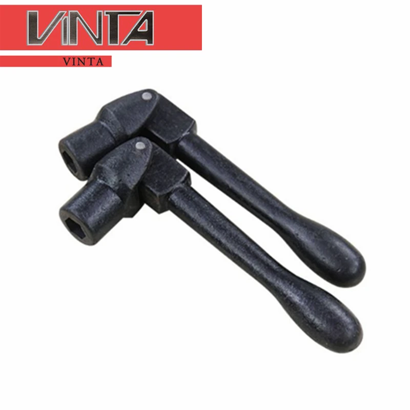 Vise handle accessories Angle fixed vice wrench Milling machine crank