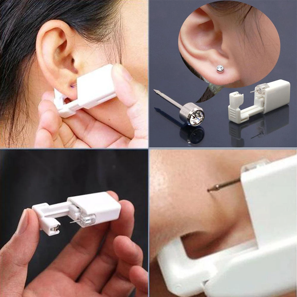 Helix Piercing With Gun