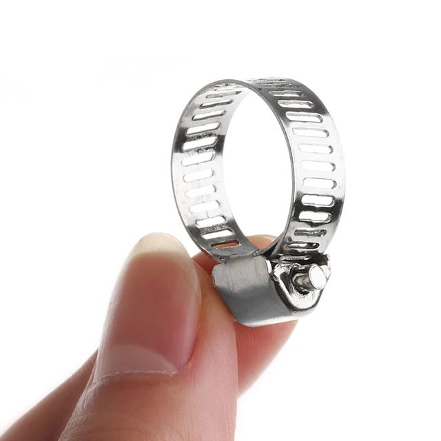 50Pcs Stainless Steel Clamps - Image 2