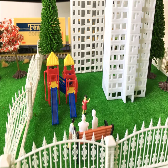 1:25-1:300 Scale 100PCS White Unpainted Architectural Model Figures People Hot Sale 6