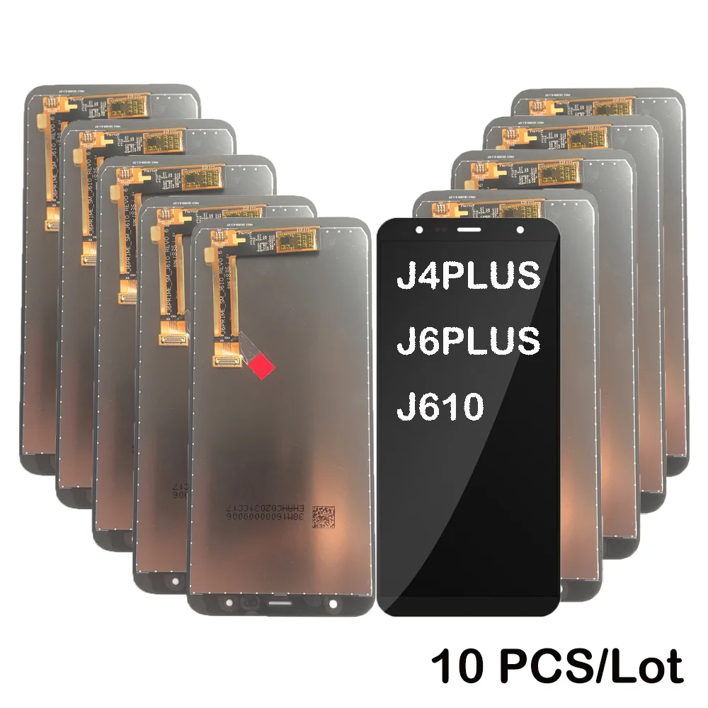 10 шт. Оригинальный ЖК-дисплей Samsung Galaxy J4 + 2018 Plus J415 J415F ЖК-сенсорный экран