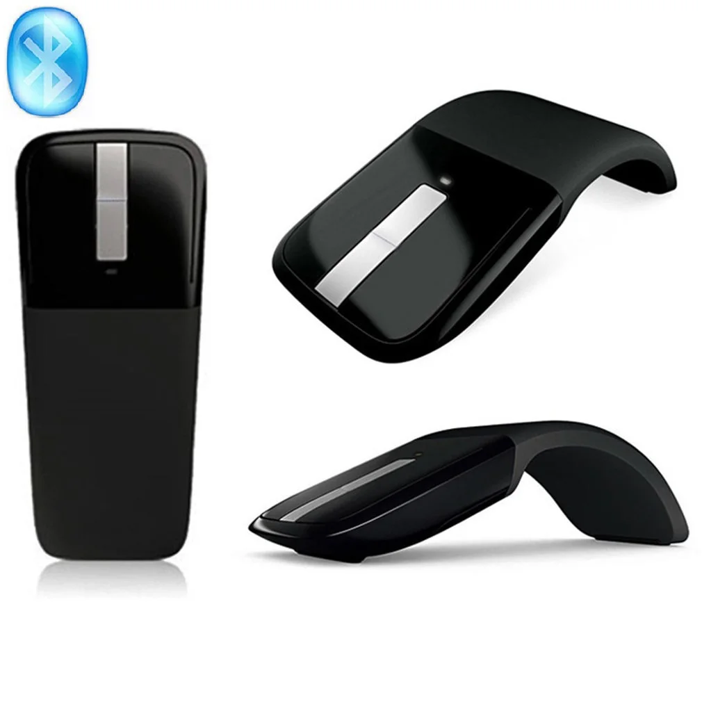 Bluetooth дуговая мышь с адаптером CSR 4,0 эргономичная оптическая Складная мышь 1200 dpi комплект беспроводного адаптера для ноутбука microsoft PC