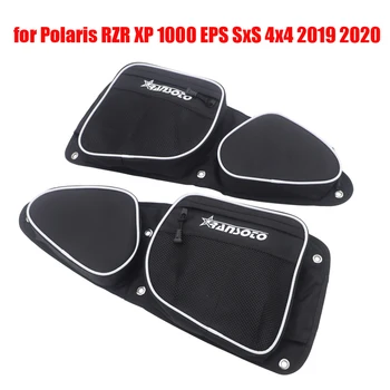 

For Polaris RZR XP 1000 900 Turbo Front Door Side Storage Bag Side Storage Door Bag Knee Protection Holder Storage Bag