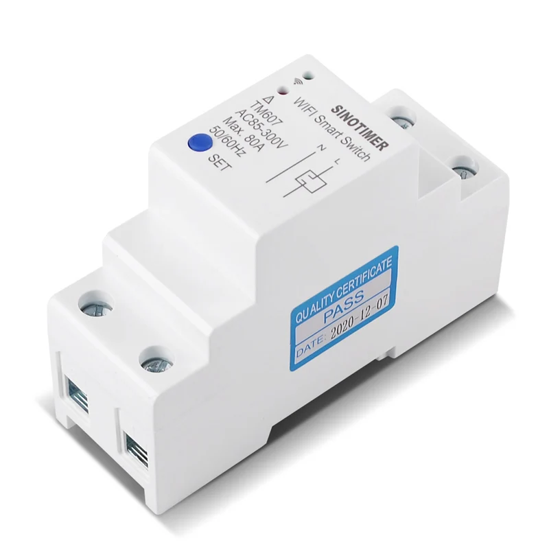 80A Electric Tuya APP Wireless Remote Control Smart Switch WiFi