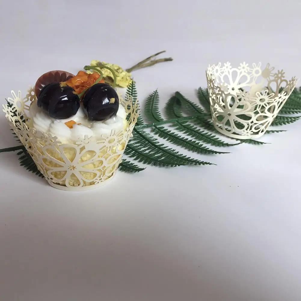 50 шт. обертка для кексов выпечки Бумажные Формочки для кекса DIY день рождения Свадебный десертный Декор Рождественская вечеринка украшения