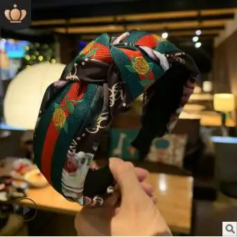 4 36 шт/лот DIY Простые мульти ткани британский опрятный полосы повязки на голову пчела повязки на голову Инструменты для укладки волос аксессуар HA1275 - Цвет: 4