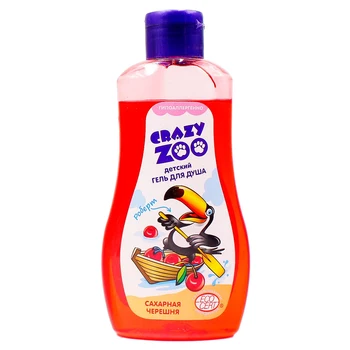 

Shower gel Crazy Zoo, sugar cherries, 280 ml