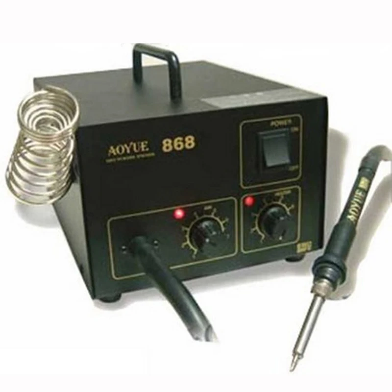

220v AOYUE 868 soldering station repairing system SMD rework station