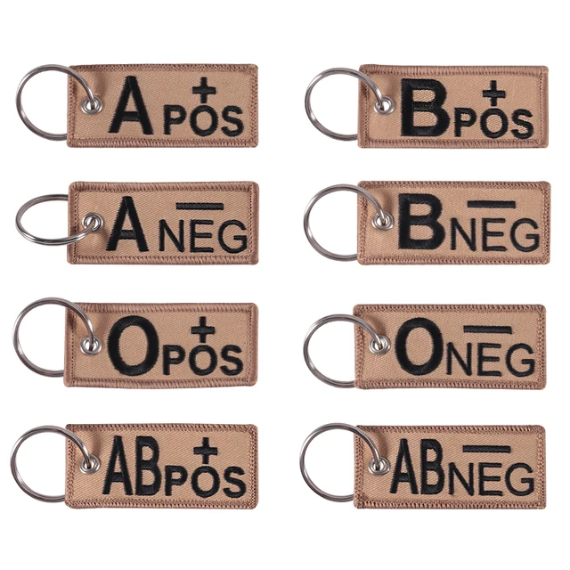 a-B-Ab-O Positive POS-a-B-Ab-O Negative Neg Blood Type Embroidered Patch as  Promotion Gift - China Embroidery and Patch price