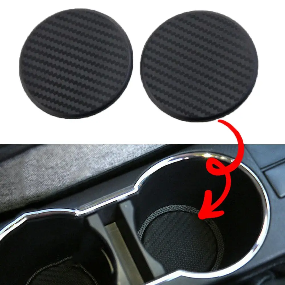 2 шт. Стильный автомобильный держатель для бутылки с водой нескользящий