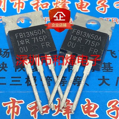 5 шт./FB13N50A IRFB13N50A B92-02 G10T60 IGP10N60T STP6NB80 P6NB80 TO220 TO-220 - Цвет: FB13N50A IRFB13N50A