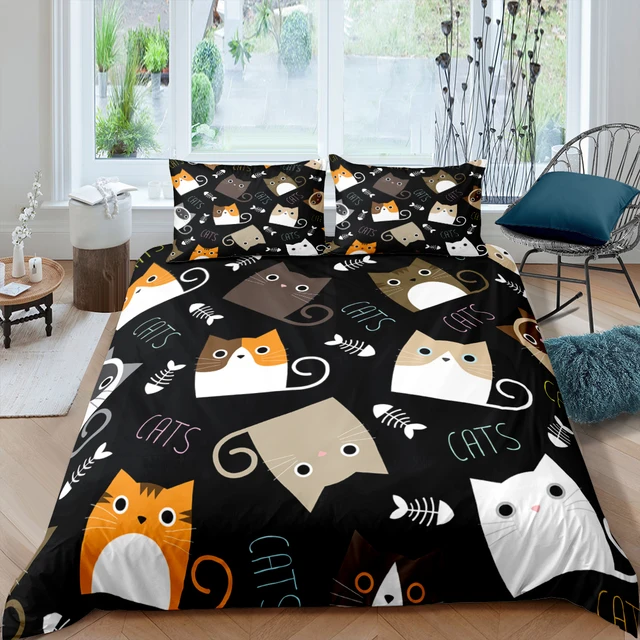 Class A Cotton Bedding Set Mother and Baby Level Safety King Size Duvet  Cover Set 220x240 No Printing and Dyeing Bedding Sets - AliExpress