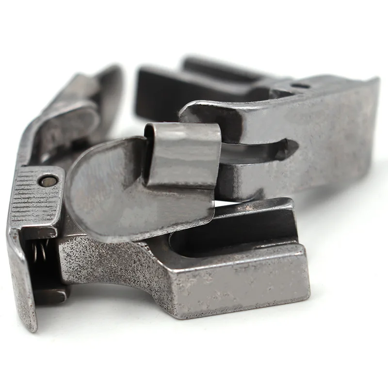 Pied-de-biche pour machine à coudre industrielle P351, pied-de-biche pour recourber vers le bas, ourlet pliable, pour voiture, plat ► Photo 2/6