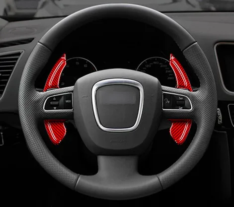 （売切）アウディ　パドル　カーボン　audi A3,A4,A5,A6,A7,A8 磁気カーボンファイバーパドルシフターアウディ B8 B8.5 B9 C8