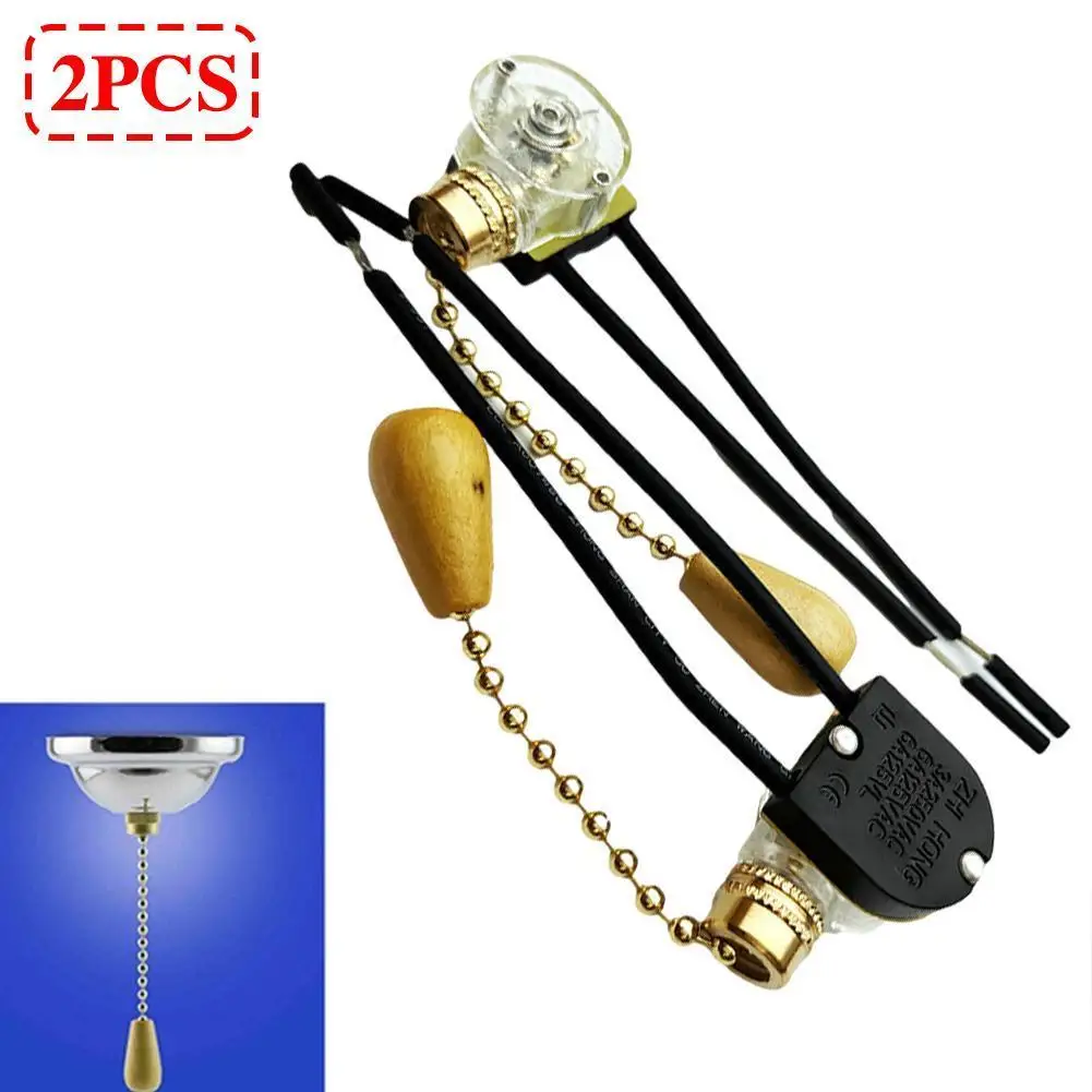 Fan Light Zipper Switch Ceiling Bedside Pul Dining Room Cord Chandelier Control Wall Pull D3E1 | Аксессуары для освещения