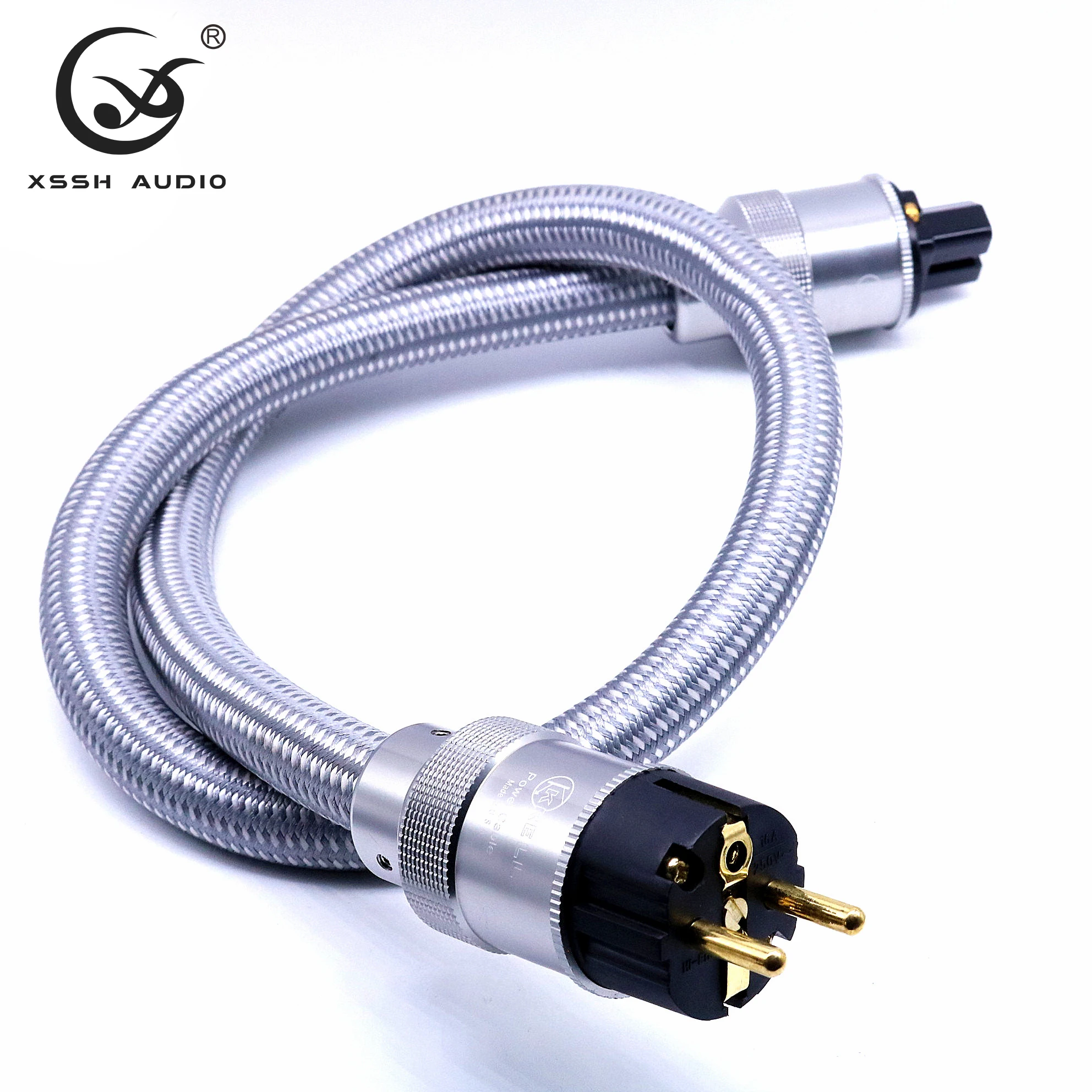 Hi End США AC Мощность провод шнур питания кабель hifi медный дактилоскопический