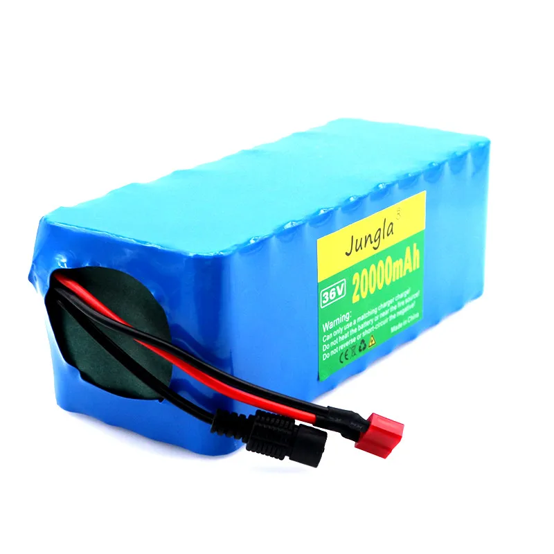 New original 36V battery 10S4P 20Ah 36v 18650 battery pack 500W 42V 20000mAh for Ebike electric bicycle with BMS+ 42V charger