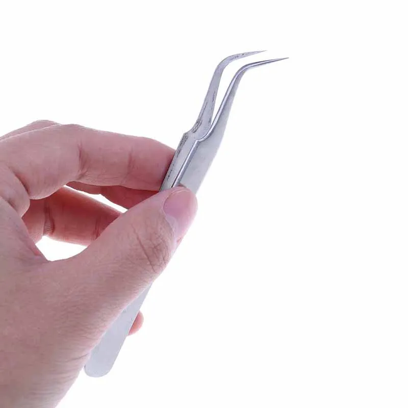 Anti-magnetic Tweezers Stainless steel Tweezers for Eyelash Extension Anti Acid ESD Tweezer 8 Styles
