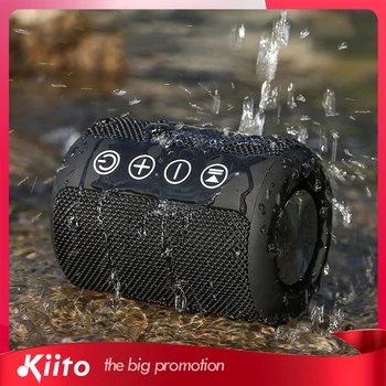

KIITO Y2 Portable Speaker IPX6 Subwoofer Bluetooth Column Waterproof Outdoor Bluetooth Speaker Powerful Sound With Enhanced