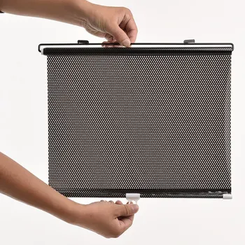 

Black 45 x125cm Car Auto Window Roll Blind Sunshade Windshield Sun Shield Visor YHQ